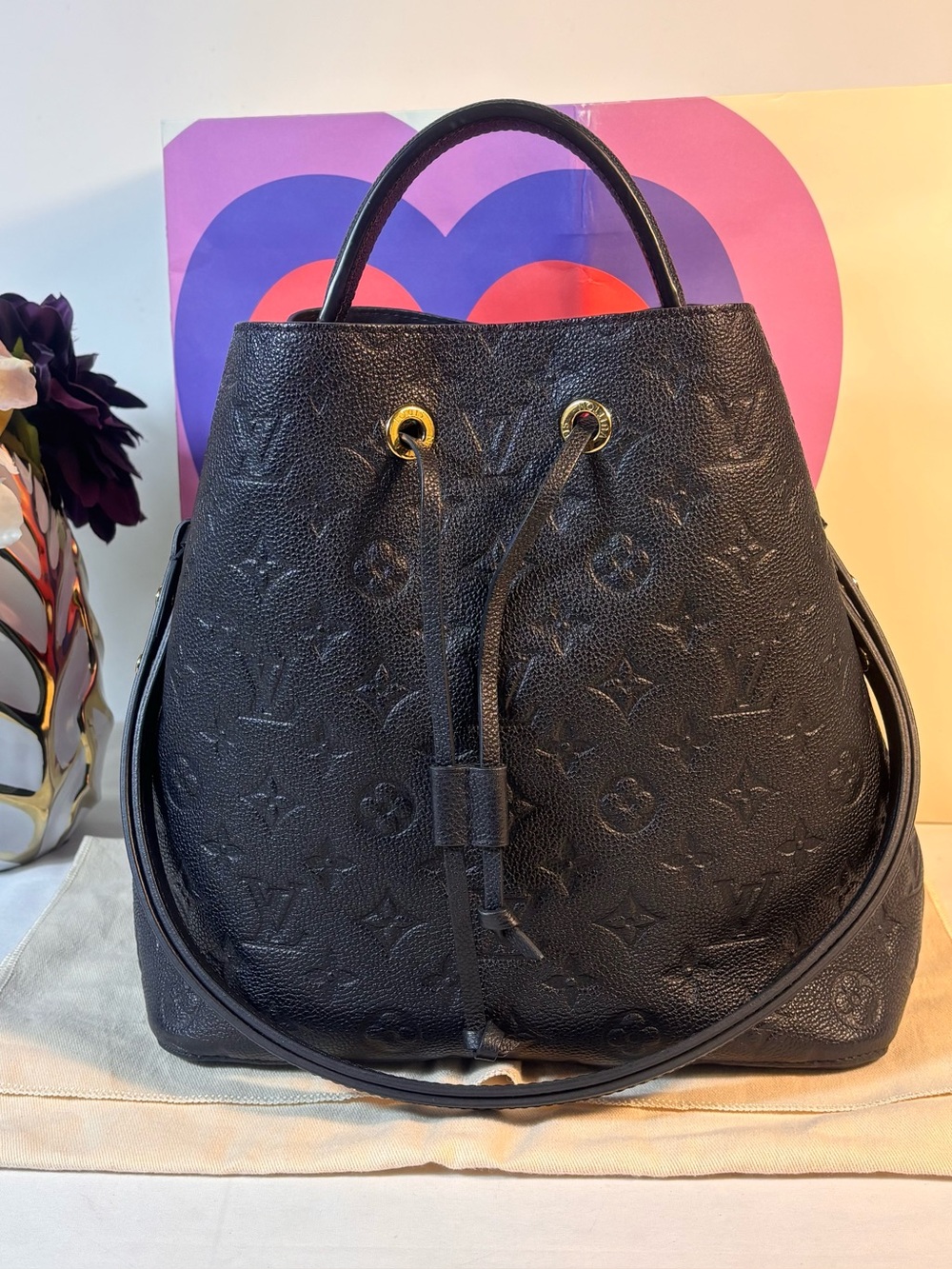 Louis Vuitton NeoNoe Mm Empreinte Noir